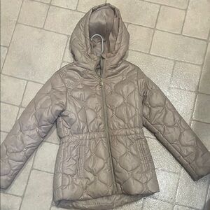 Kids Tan thin Quilted Jacket